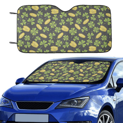 St Patricks Day Print Design LKS305 Car front Windshield Sun Shade