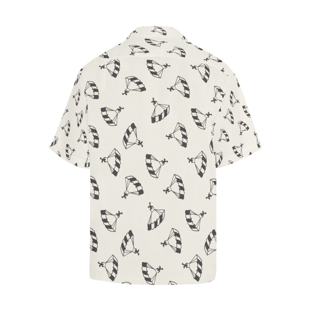 Skydiver Print Design LKS301 Men's Hawaiian Shirt