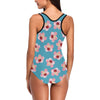 Cherry Blossom Pattern Print Design CB09 Women Swimsuit