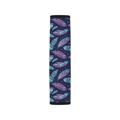 Feather Aztec Design Print Car Seat Belt Cover