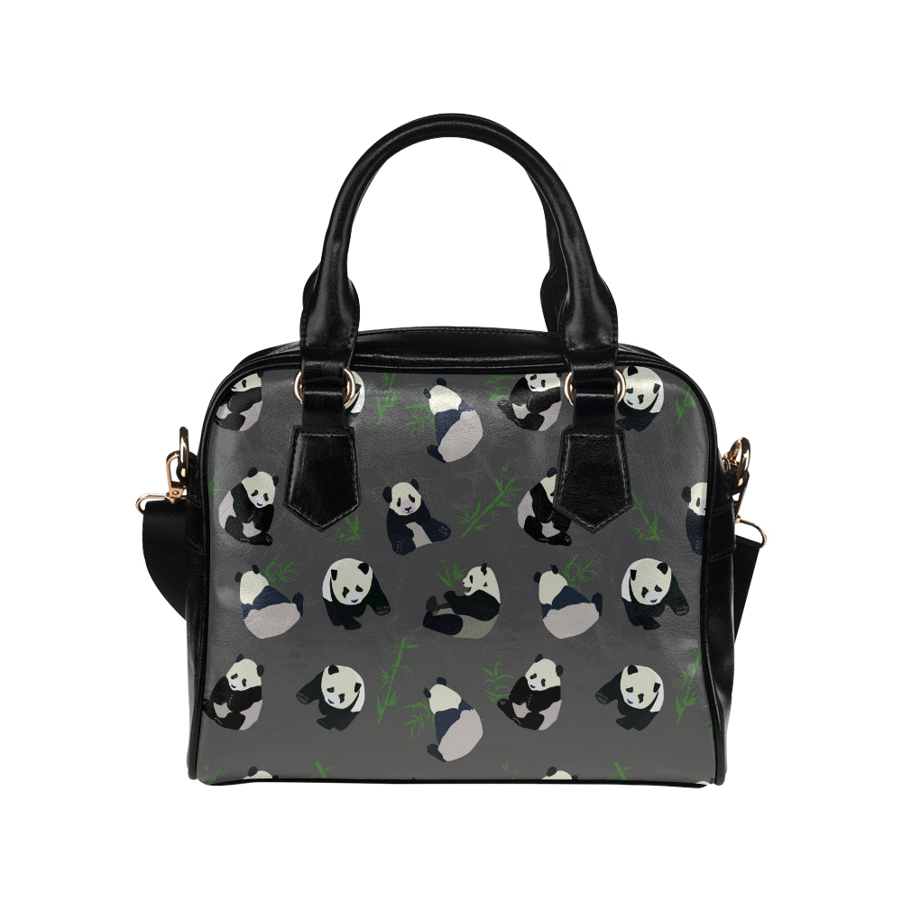Panda Pattern Print Design A06 Shoulder Handbag