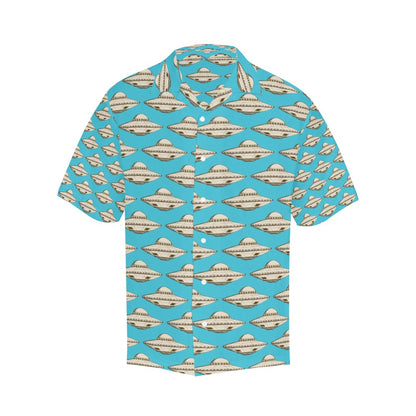 UFO Print Design LKS301 Men's Hawaiian Shirt