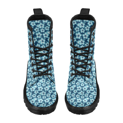 Hibiscus Flower Hawaiian Themed Women's Boots