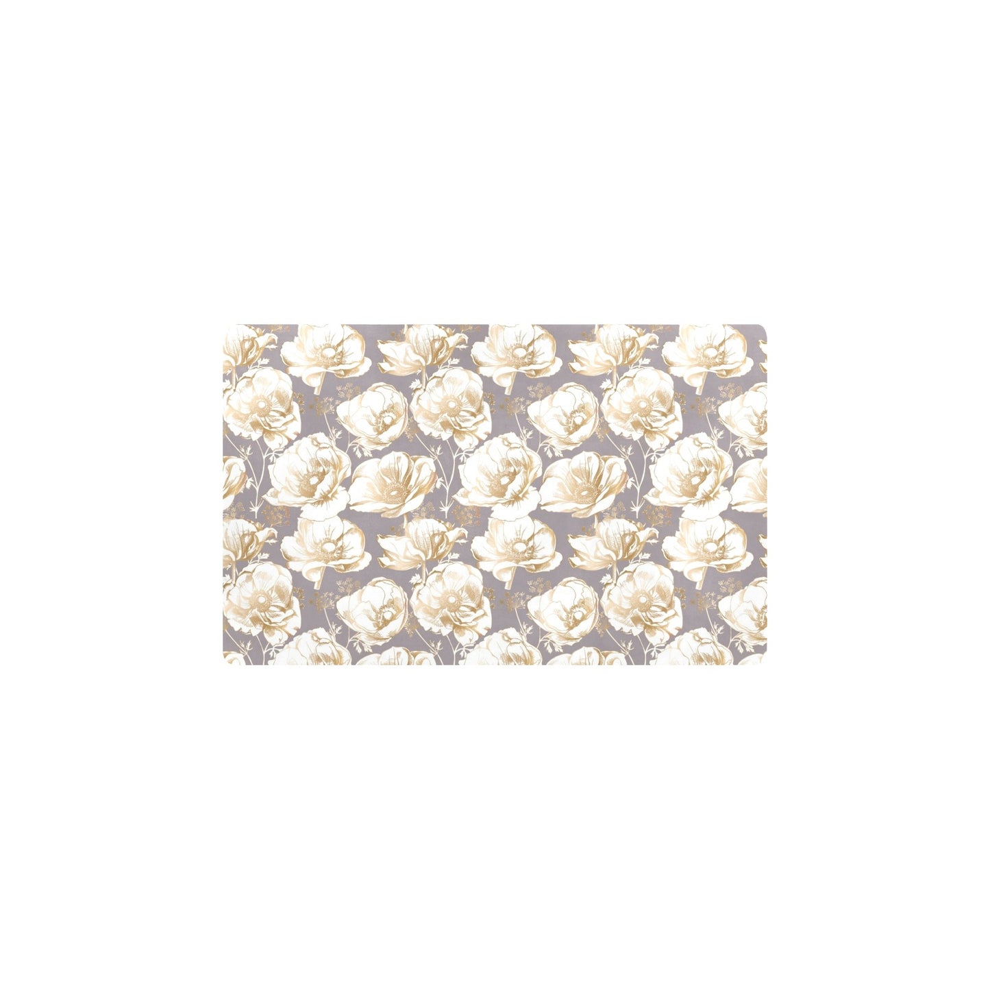 Anemone Pattern Print Design AM05 Kitchen Mat