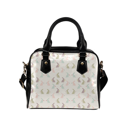 Bunny Pattern Print Design 05 Shoulder Handbag