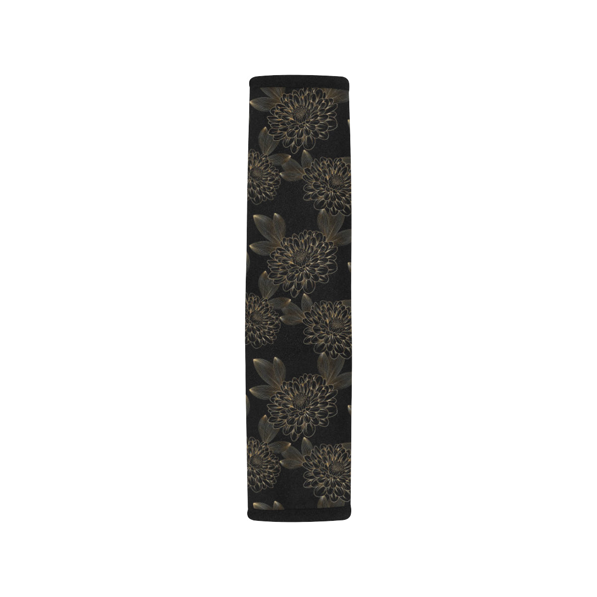 Dahlia Pattern Print Design DH04 Car Seat Belt Cover