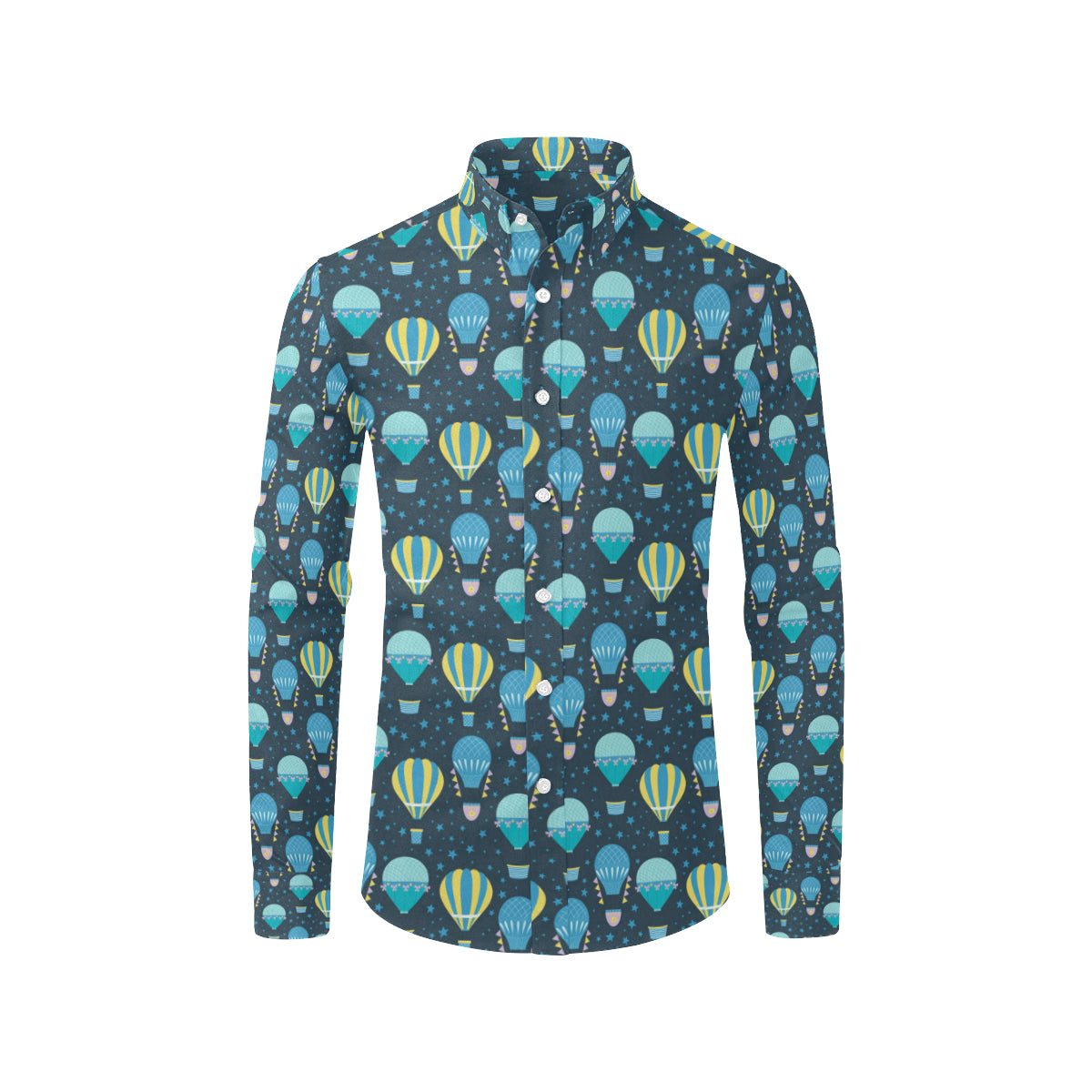 Ballon Pattern Print Design 06 Men's Long Sleeve Shirt
