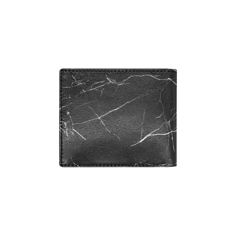 Marble Pattern Print Design 04 Men's ID Card Wallet