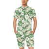 Apple blossom Pattern Print Design AB02 Men's Romper