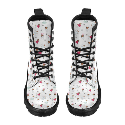 Russell Terriers Print Design LKS308 Women's Boots
