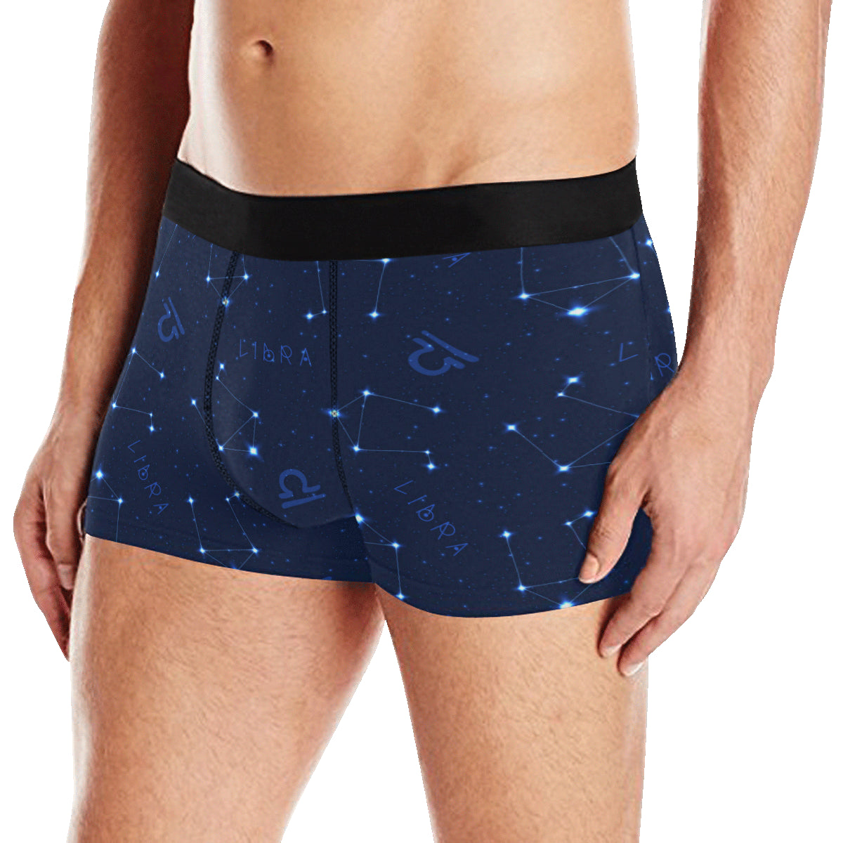 Libra Pattern Print Design 04 Men's Boxer Briefs
