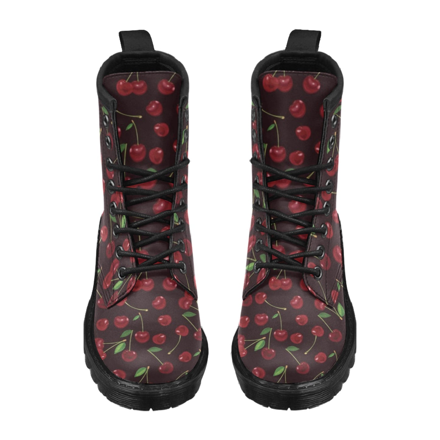 Cherry Fresh Pattern Women's Boots