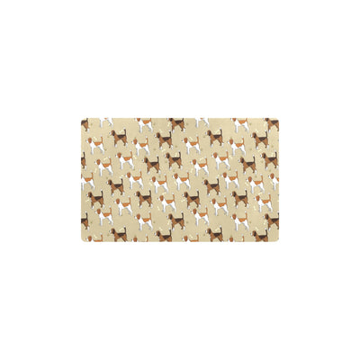 Beagle Pattern Print Design 01 Kitchen Mat