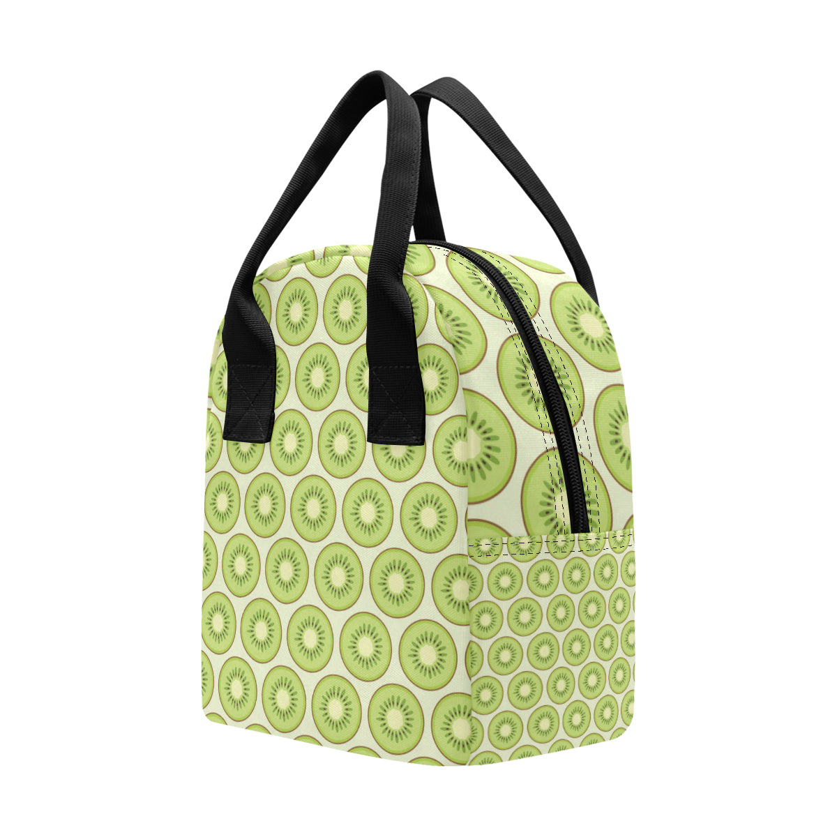 Kiwi Pattern Print Design KW02 Insulated Lunch Bag