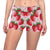 Strawberry Pattern Print Design SB03 Yoga Shorts