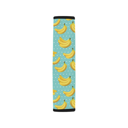 Banana Pattern Print Design BA02 Car Seat Belt Cover