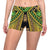 Polynesian Tribal Color Yoga Shorts