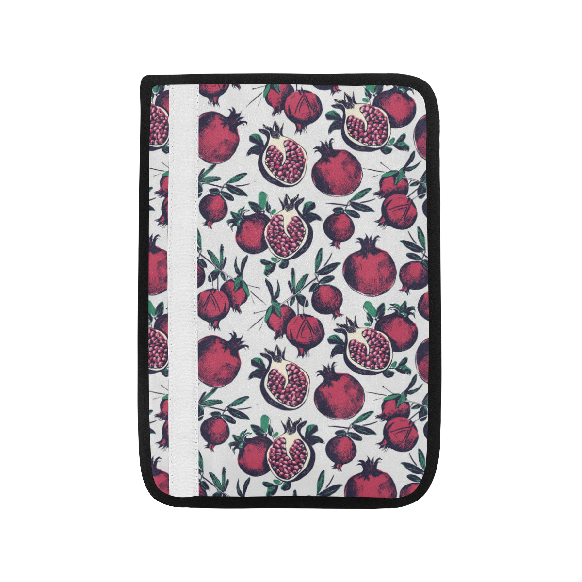 Pomegranate Pattern Print Design PG01 Car Seat Belt Cover