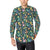 Cactus Pattern Print Design 05 Men's Long Sleeve Shirt