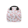 Cherry Blossom Pattern Print Design CB07 Insulated Lunch Bag