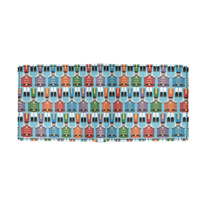 Nutcracker Pattern Print Design A02 Men's ID Card Wallet