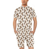 Horse Print Design LKS308 Men's Romper