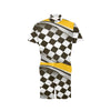 Checkered Flag Racing Style Men's Romper