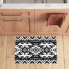 Tribal indians native aztec Kitchen Mat