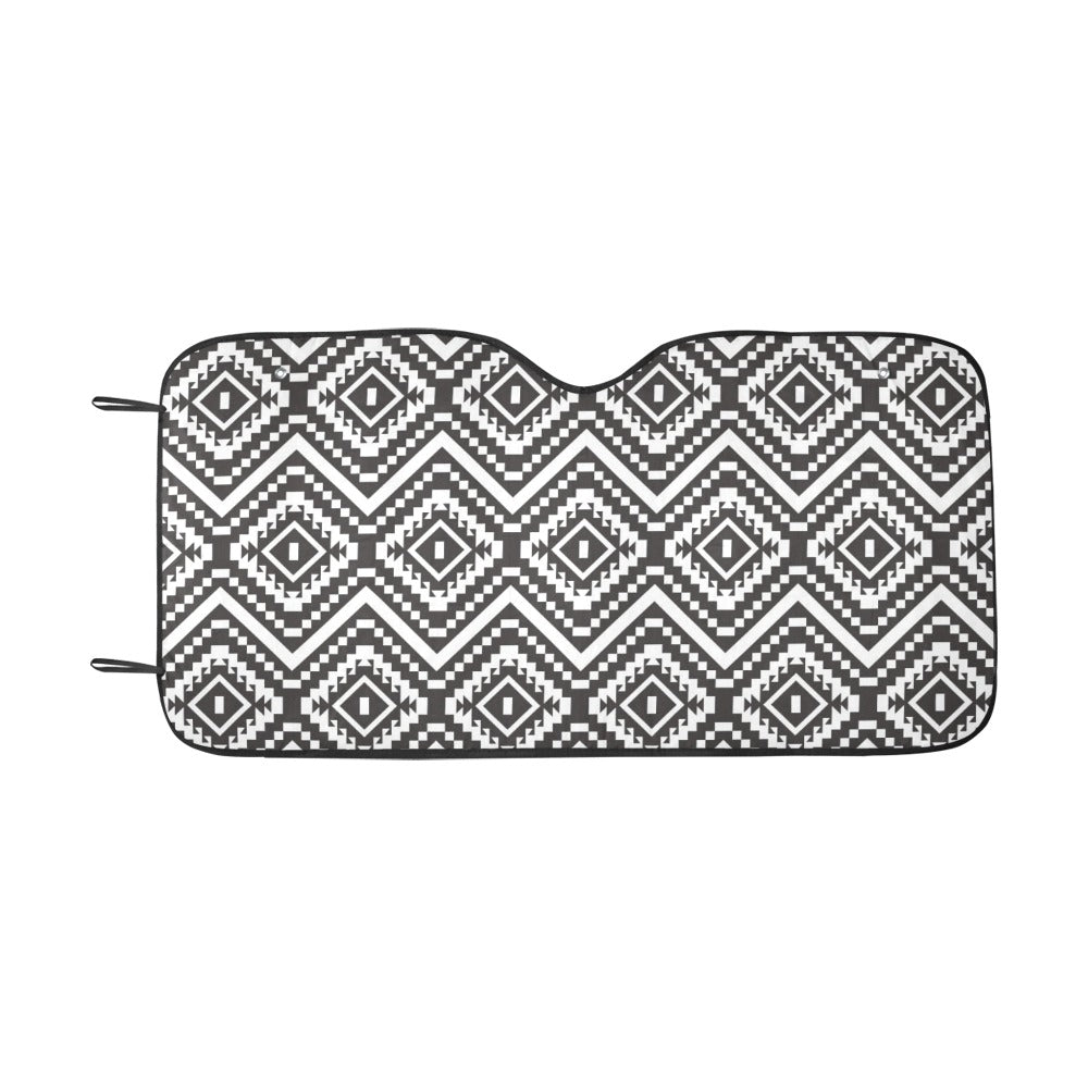 Tribal Pattern Print Design LKS303 Car front Windshield Sun Shade
