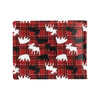 Moose Print Design LKS401 Men's ID Card Wallet