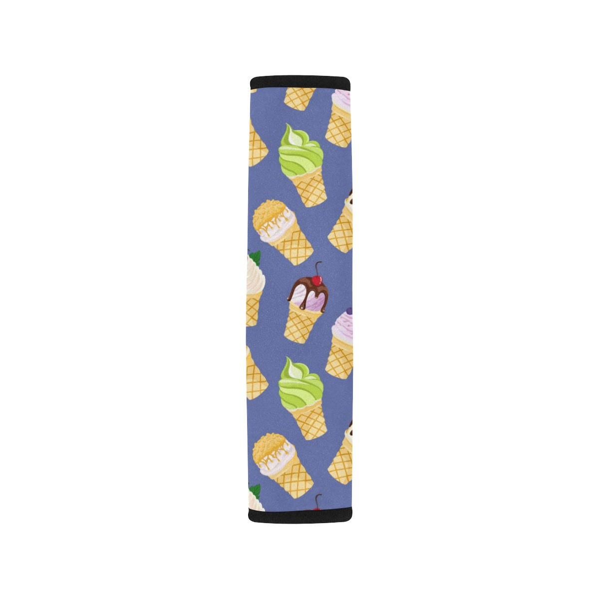 Ice Cream Pattern Print Design IC03 Car Seat Belt Cover