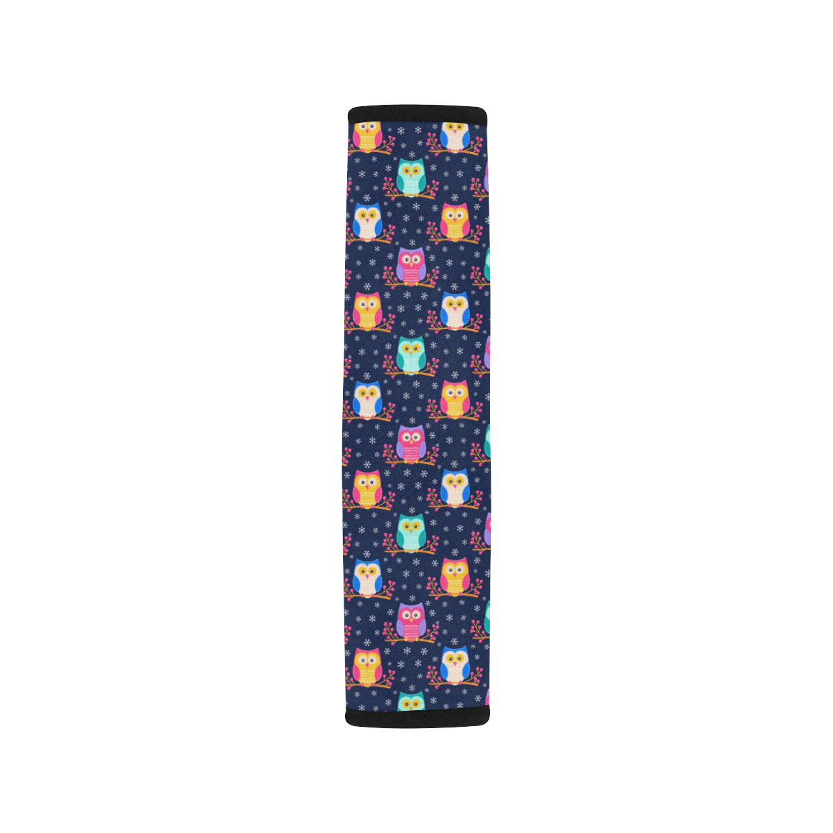 Owl Cute Themed Design Print Car Seat Belt Cover