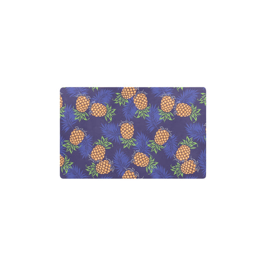 Pineapple Pattern Print Design PP02 Kitchen Mat