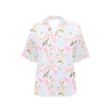 Pink Cherry Blossom Sakura Women's Hawaiian Shirt