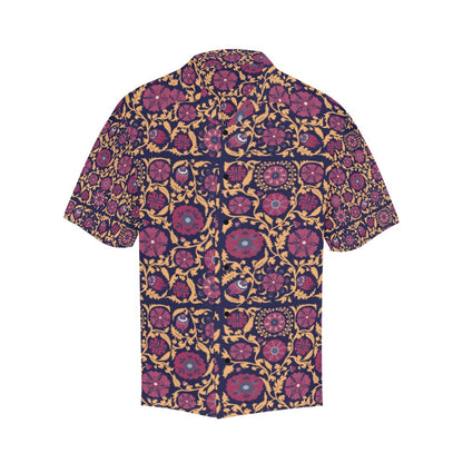 Suzani Print Design LKS303 Men's Hawaiian Shirt