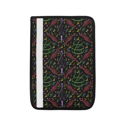 Cello Neon Pattern Print Design 02 Car Seat Belt Cover