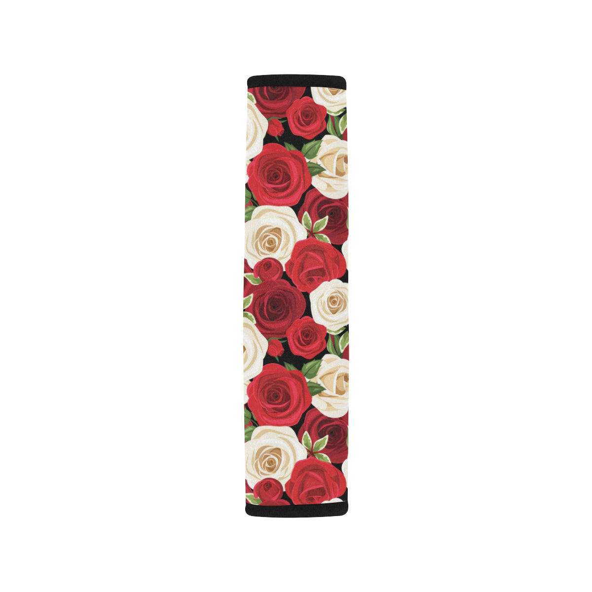 Rose Pattern Print Design RO06 Car Seat Belt Cover