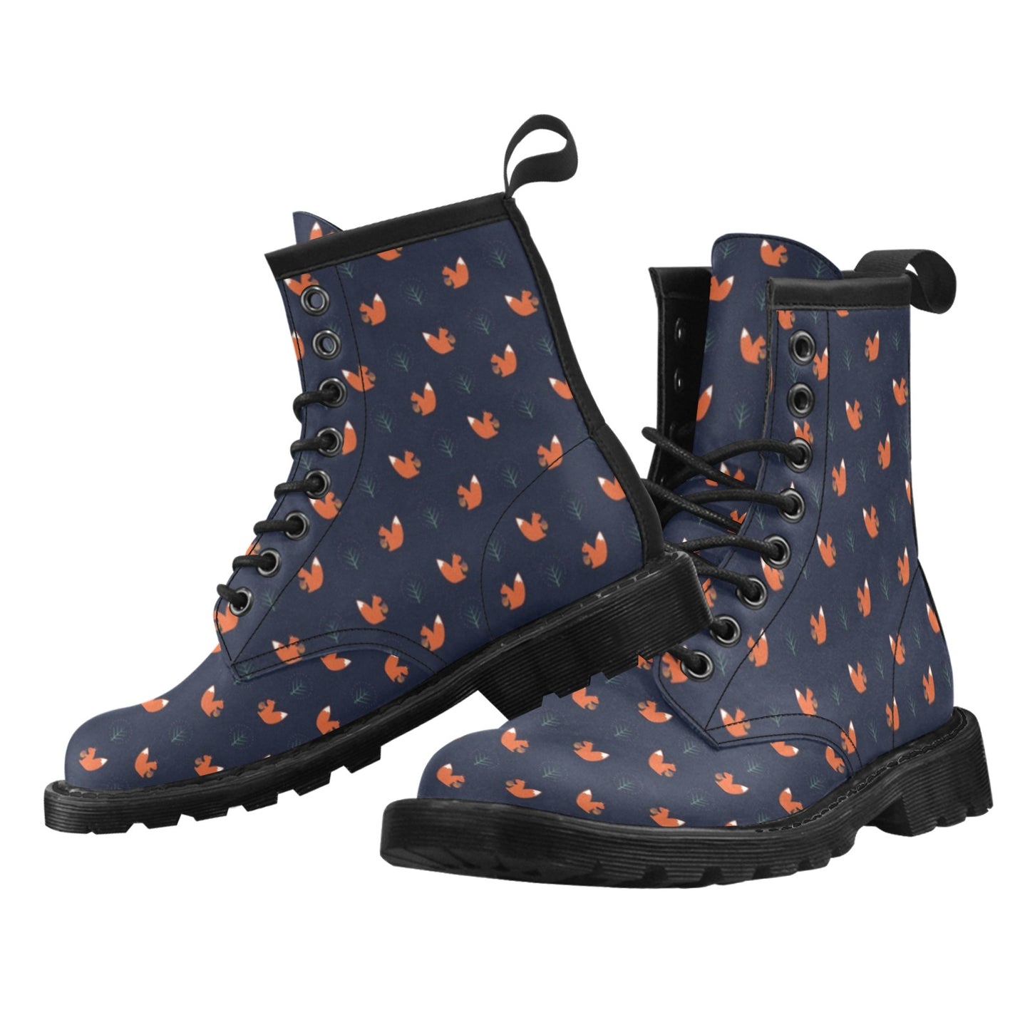 Squirrel Print Design LKS303 Women's Boots