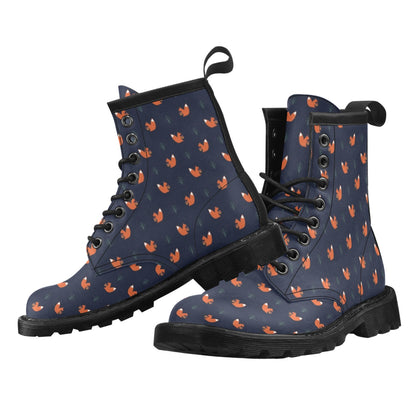 Squirrel Print Design LKS303 Women's Boots