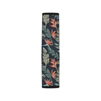 Bird Of Paradise Pattern Print Design BOP02 Car Seat Belt Cover