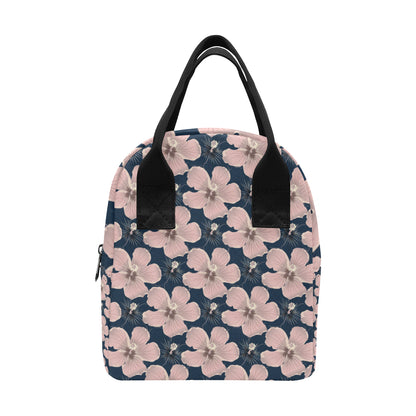 Plumeria Pattern Print Design PM018 Insulated Lunch Bag