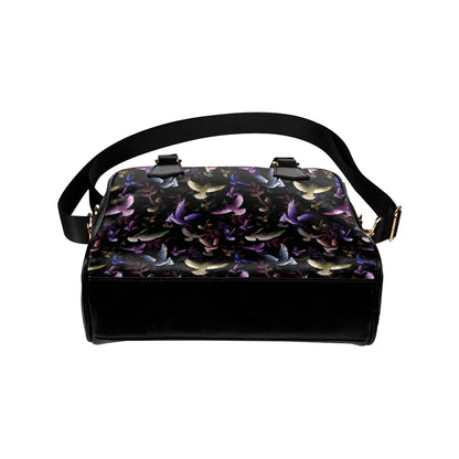 Pigeon Pattern Print Design 01 Shoulder Handbag
