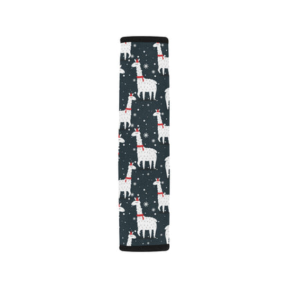 Alpaca Pattern Print Design 04 Car Seat Belt Cover