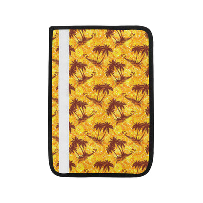 Palm Tree Pattern Print Design PT012 Car Seat Belt Cover