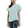 Horse Cute Print Design LKS306 Women's  T-shirt