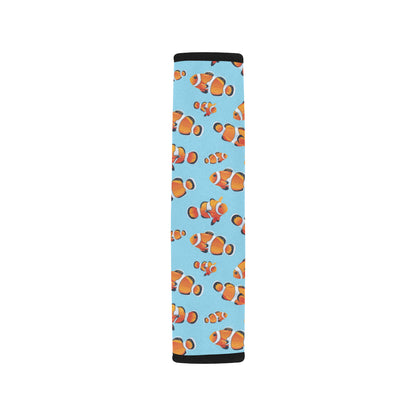 Clownfish Pattern Print Design 01 Car Seat Belt Cover