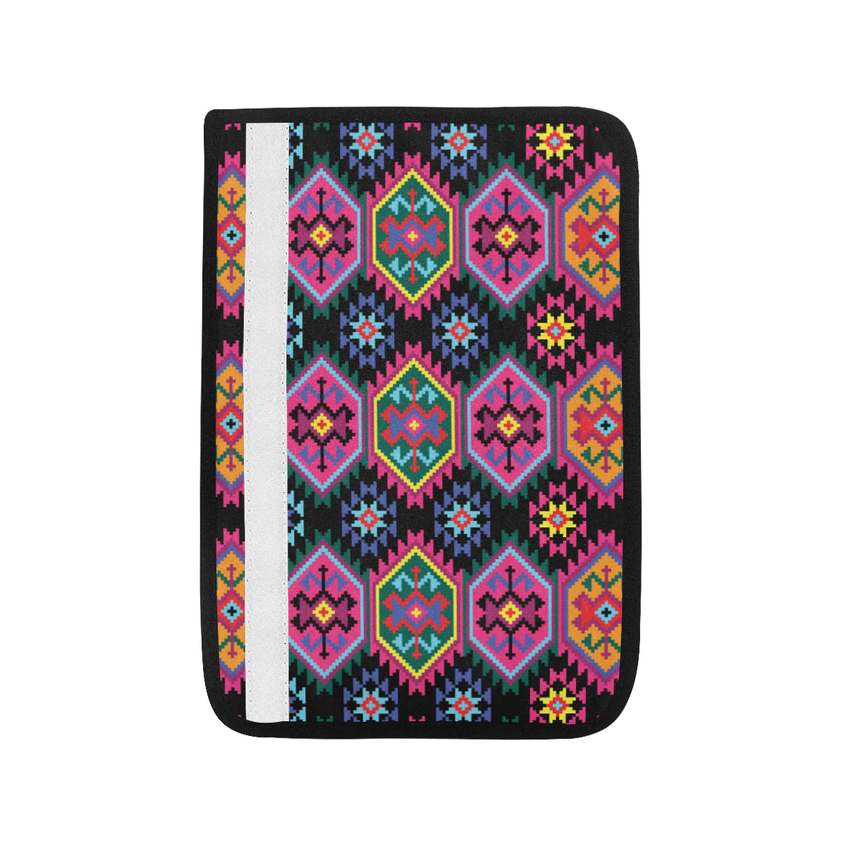 Mexican Pattern Print Design 02 Car Seat Belt Cover