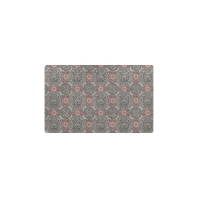 Calendar Aztec Style Print Pattern Kitchen Mat