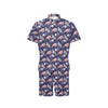 Sea Turtle With Jelly Fish Print Design LKS301 Men's Romper