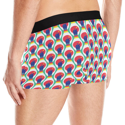 Bowling Pattern Print Design 05 Men's Boxer Briefs